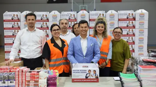 Marmaris’te İhtiyaç Sahibi Öğrencilere Eğitim Desteği Başladı