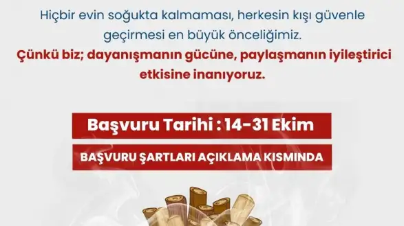 Marmaris’te Hiçbir Ev Soğukta Kalmayacak: Yakacak Yardımı Başladı