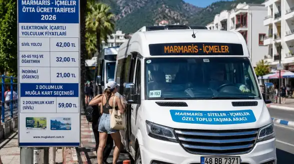 Marmaris Şehir İçi Dolmuş Fiyatları 2026: İşte Güncel Ücret Tarifesi