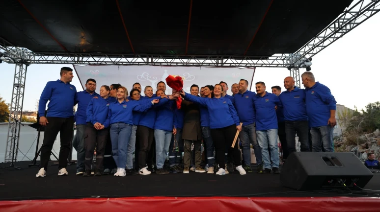 Marmaris’te Sahne Temizlik Emekçilerinin