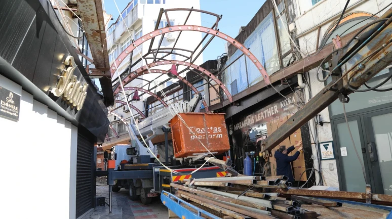 Marmaris Çarşısı Yenileniyor: 57. Sokakta Dönüşüm Başladı