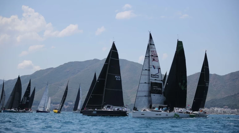 Marmaris’te Uluslararası Akdeniz yelken şöleni başladı