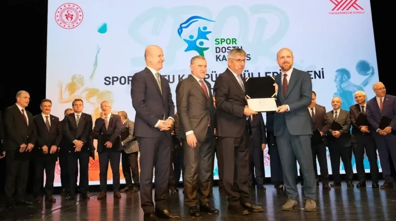 MSKÜ’ye YÖK’ten “Spor Dostu Kampüs” Ödülü