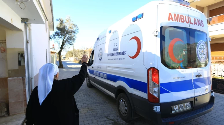 Muğla Büyükşehir’den 574 Mahalleye Sağlık Ulaşımı