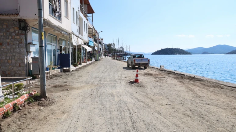 Bozburun Sahili Baştan Sona Değişiyor! 1,5 Kilometrelik Dev Düzenleme Başladı