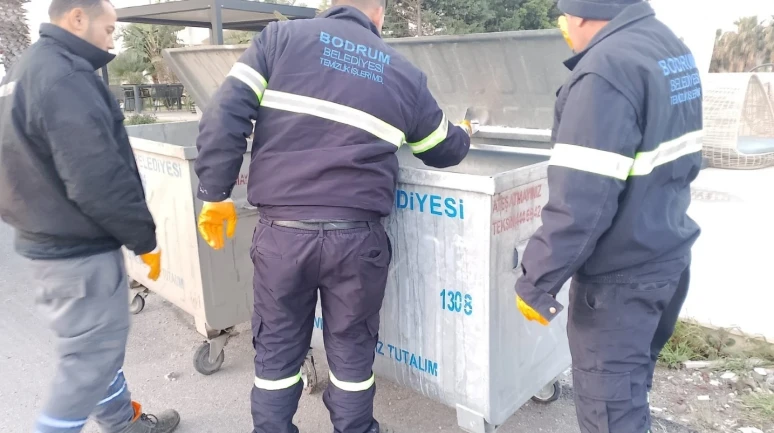 Belediyeden Konteyner Yenileme Çalışmaları