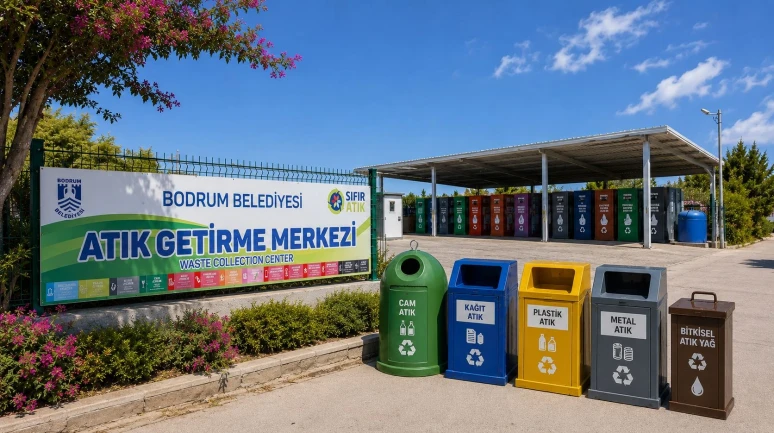 Bodrum'da 106 Ton Atık Geri Dönüşüme Kazandırıldı
