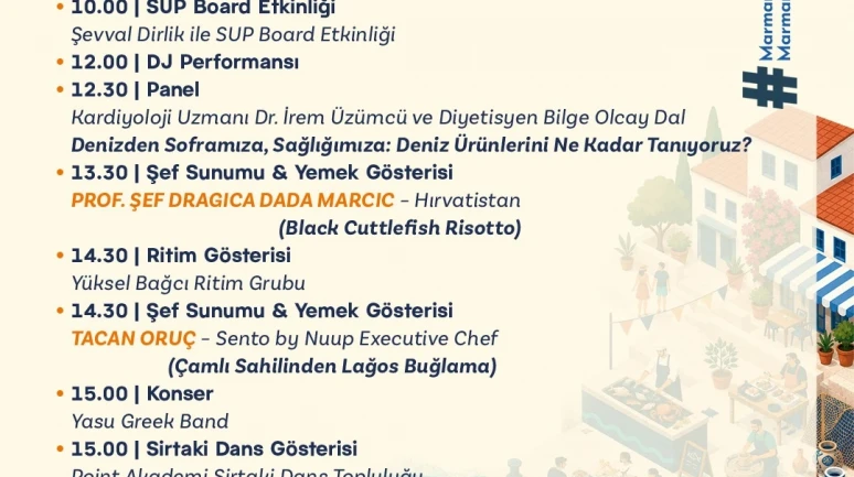 Marmaris’te Deniz, Lezzet ve Müzik Bir Arada! Tarihler Belli Oldu