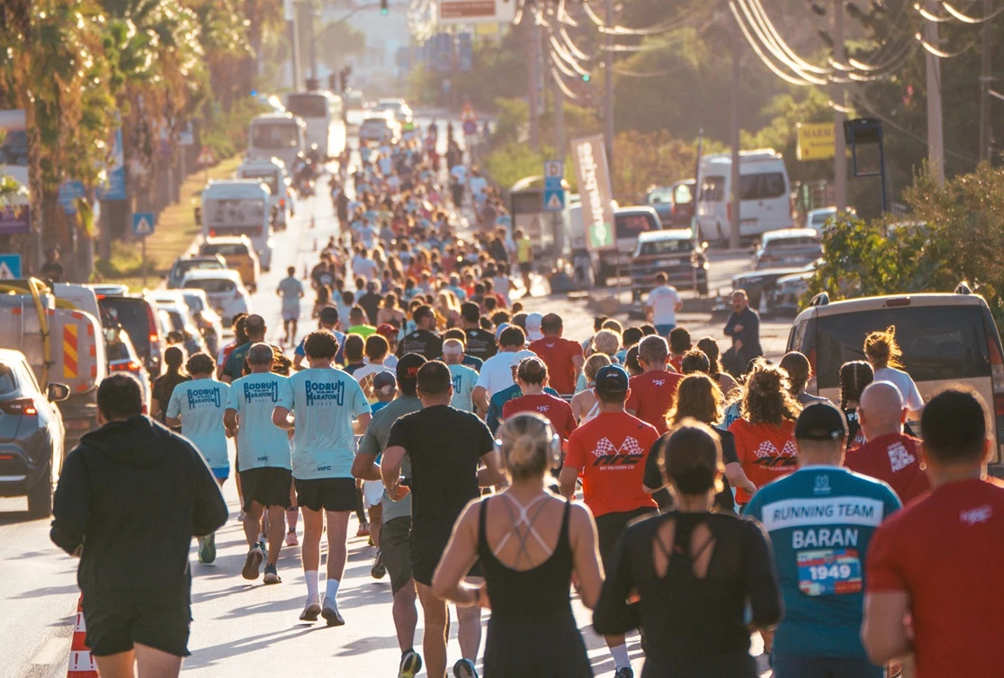 Maraton Coşkusu Bodrum’u Sardı: 24 Ülke, 2.150 Katılımcı