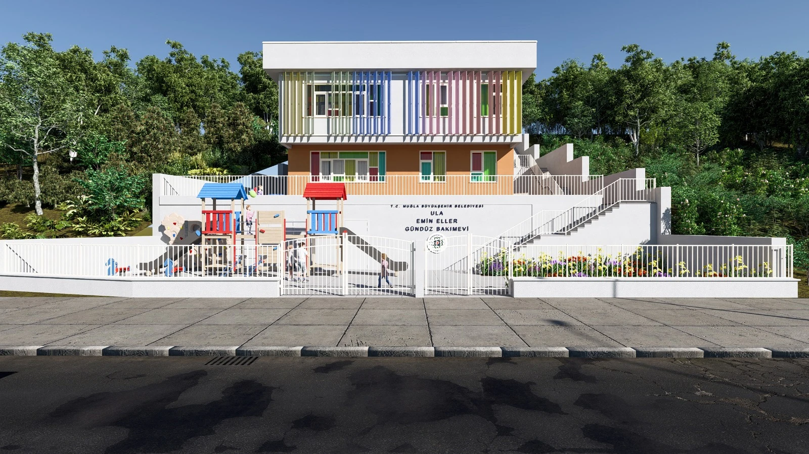 Muğla Büyükşehir Belediyesi Ula’ya Gündüz Bakımevi Kazandırıyor