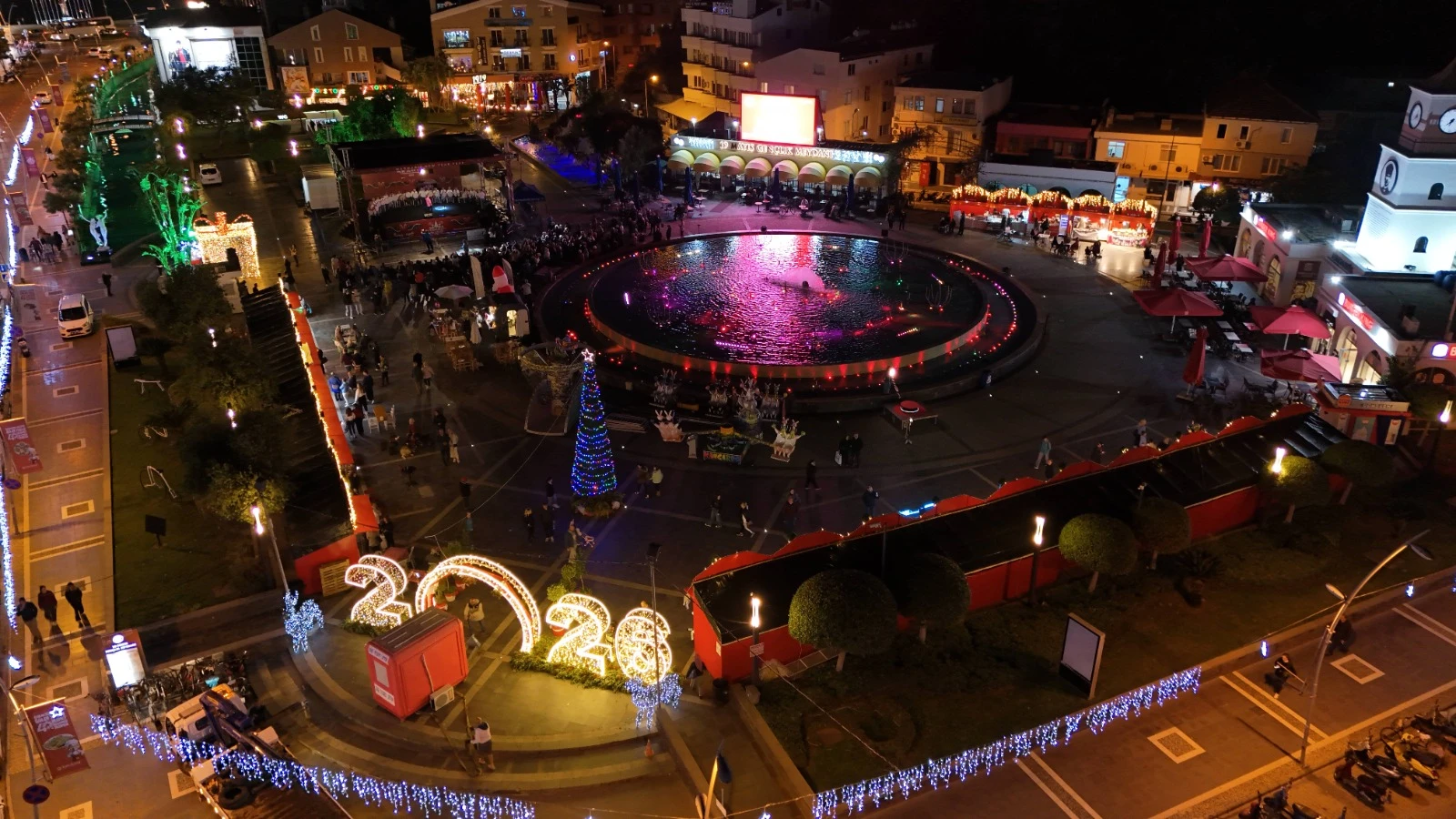 Marmaris’te Yeni Yıl Coşkusu: Josh Island Meydanı Salladı