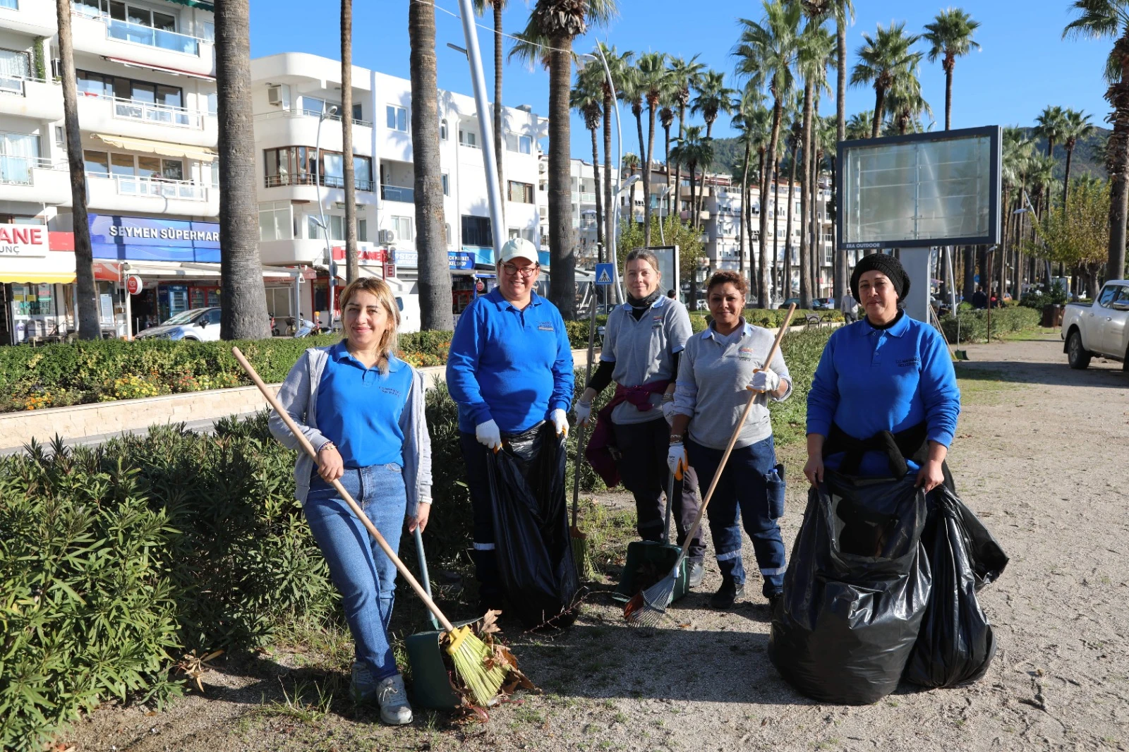 Fırtına İzleri Siliniyor: Sahil ve Yürüyüş Yollarında Yoğun Temizlik