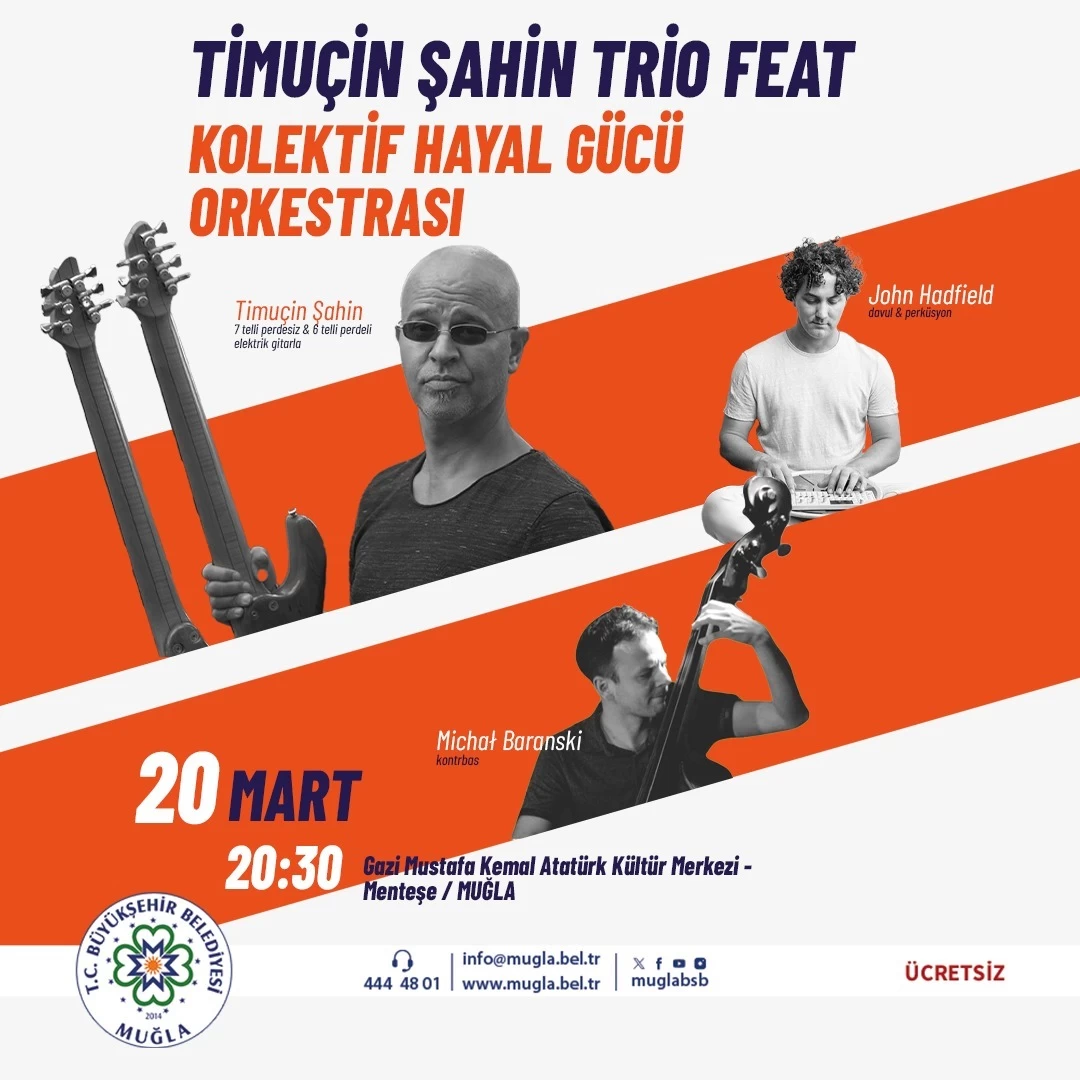 Muğla’da Sanat Dolu Bir Gece! Ünlü Müzisyenler Sahne Alıyor