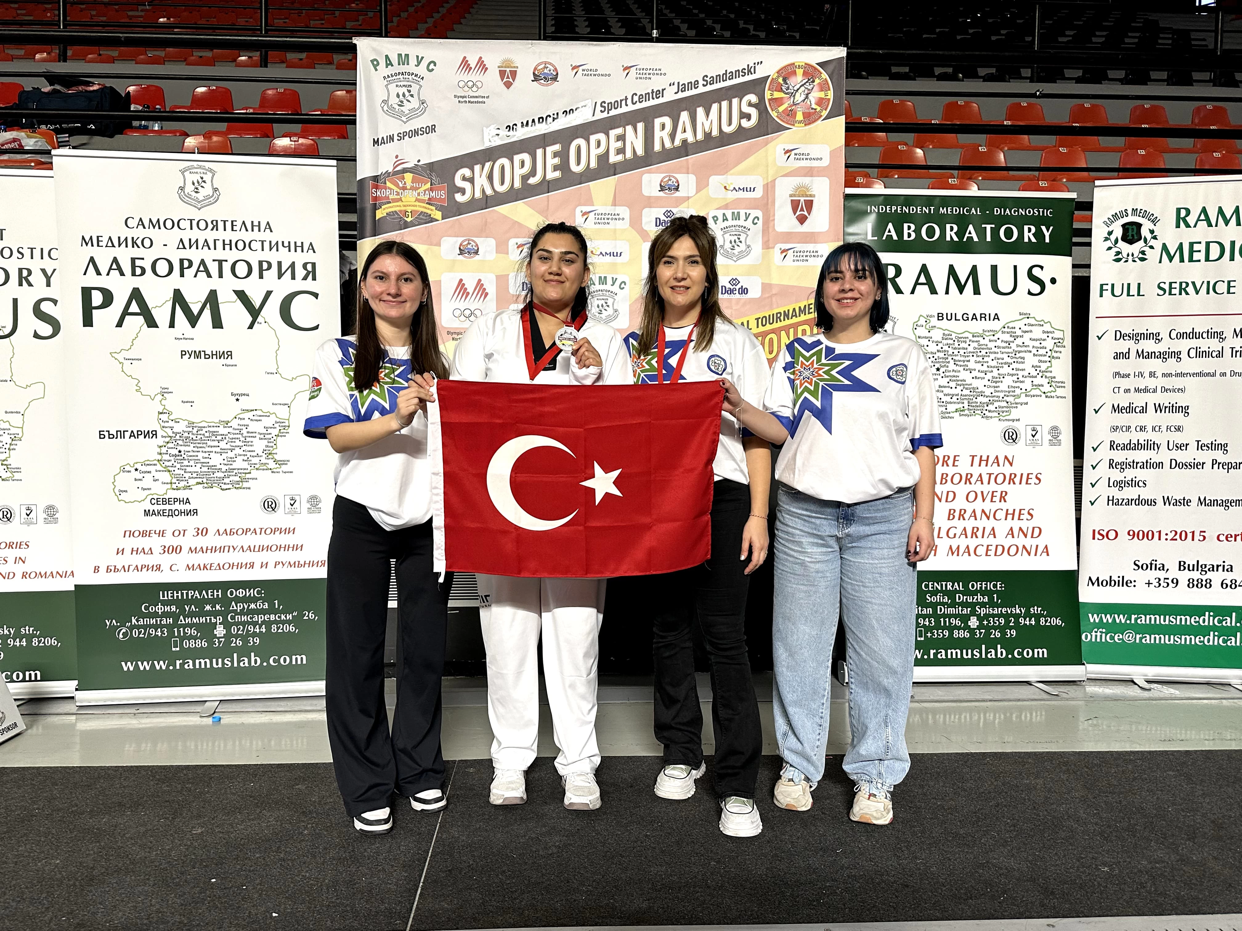 Muğla Büyükşehir Belediyesi Sporcusu Kardelen Korkut, Skopje Open Turnuvasında Gümüş Madalya Kazandı