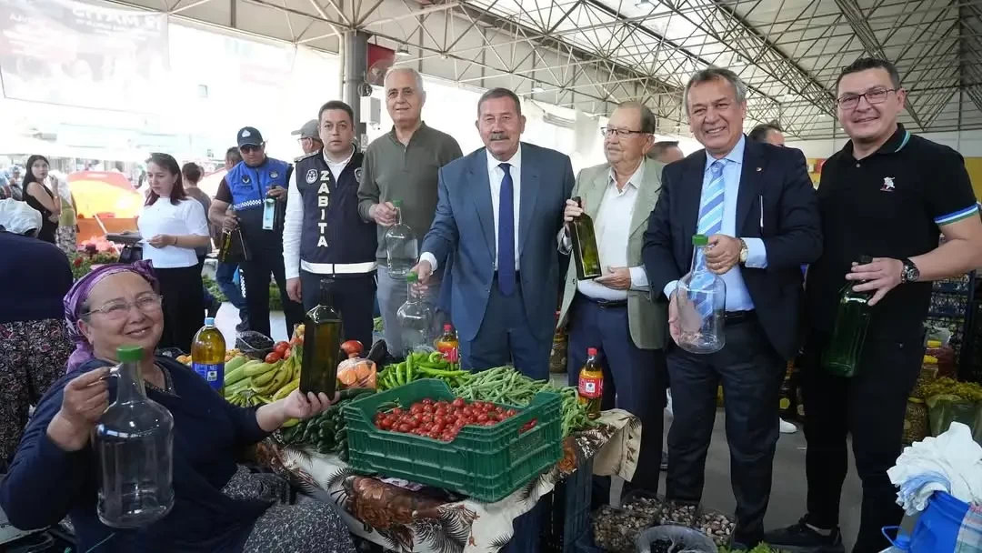 MİTSO’dan Zeytinyağı Satıcılarına Cam Şişe Desteği