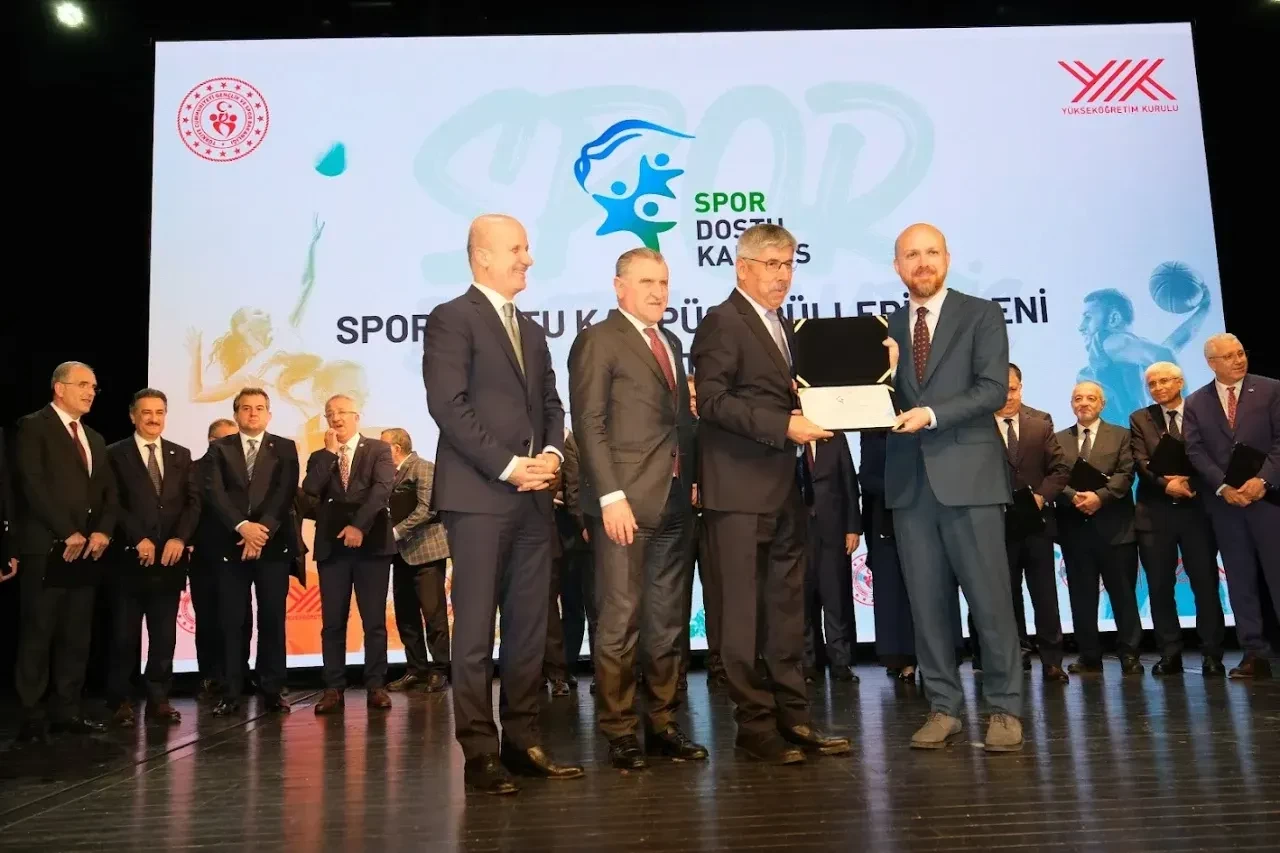 MSKÜ’ye YÖK’ten “Spor Dostu Kampüs” Ödülü