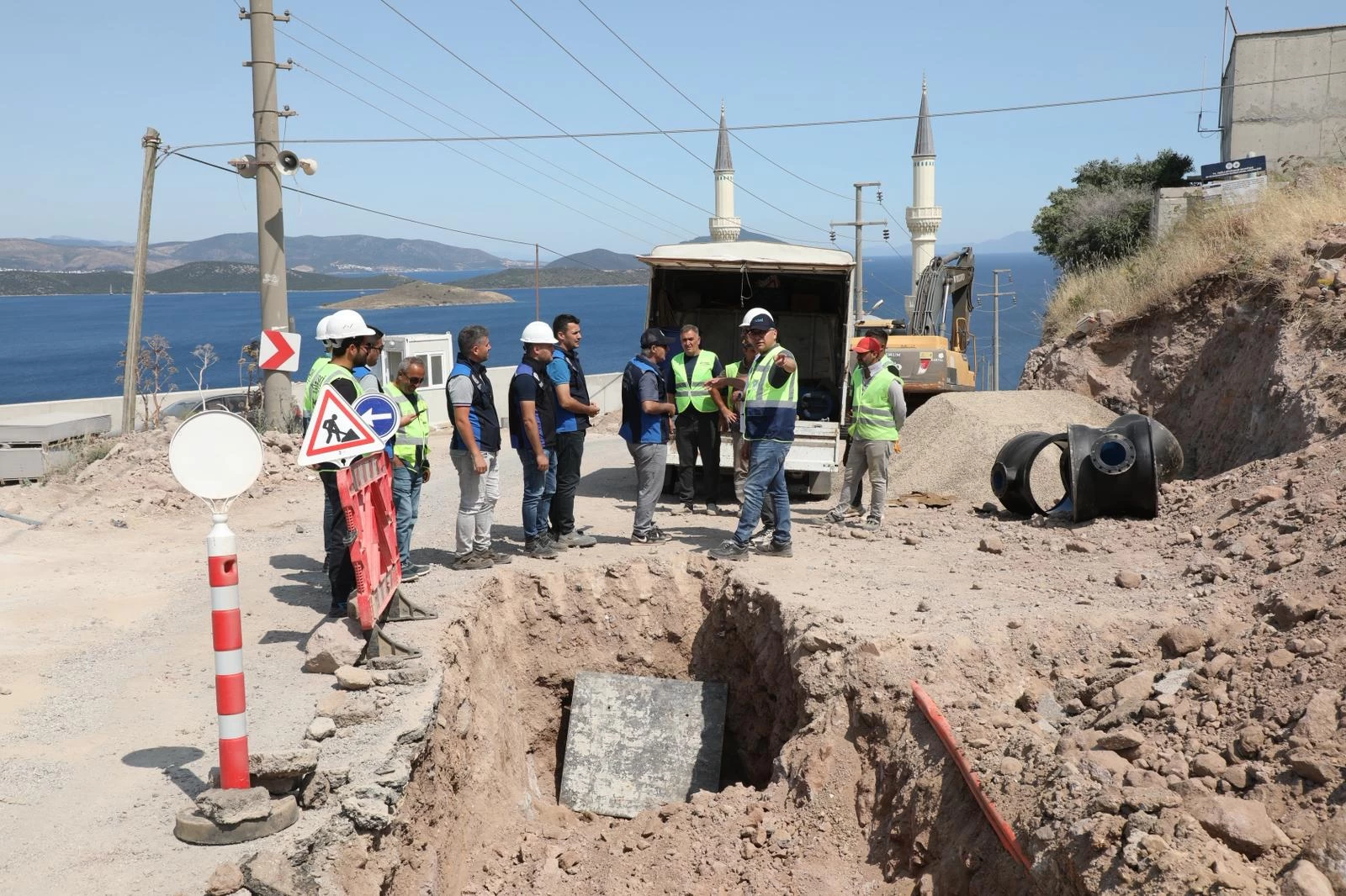 Bodrum’da Altyapı Seferberliği: 3 Bin Metre Hat Değişti, Sıra Depolarda