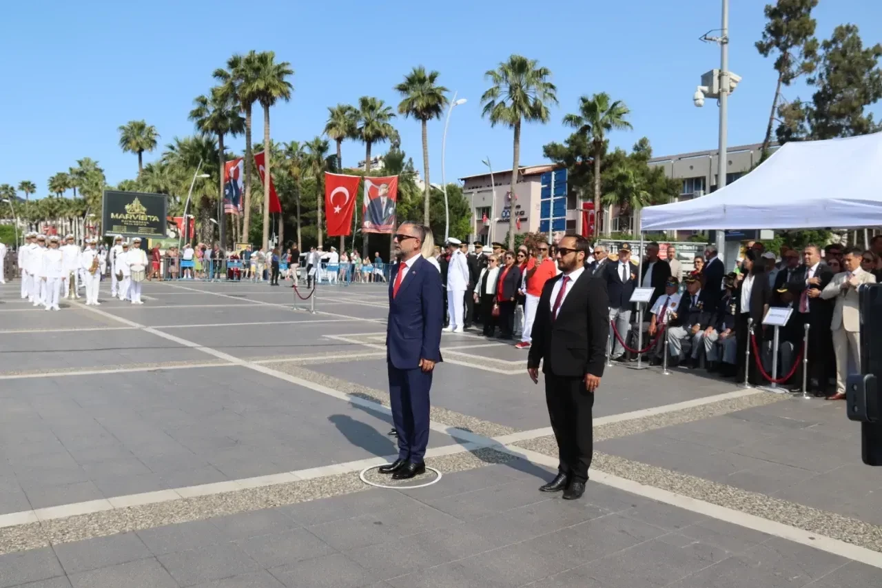 Marmaris’te 19 Mayıs Coşkusu Törenle Başladı