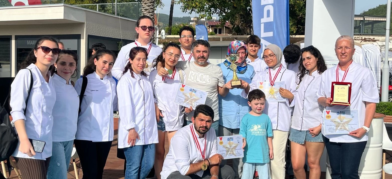 MSKÜ Aşçılık Öğrencileri, Göcek'teki “Boat Star Chef” Yarışmasında 6 Altın Madalya Kazandı
