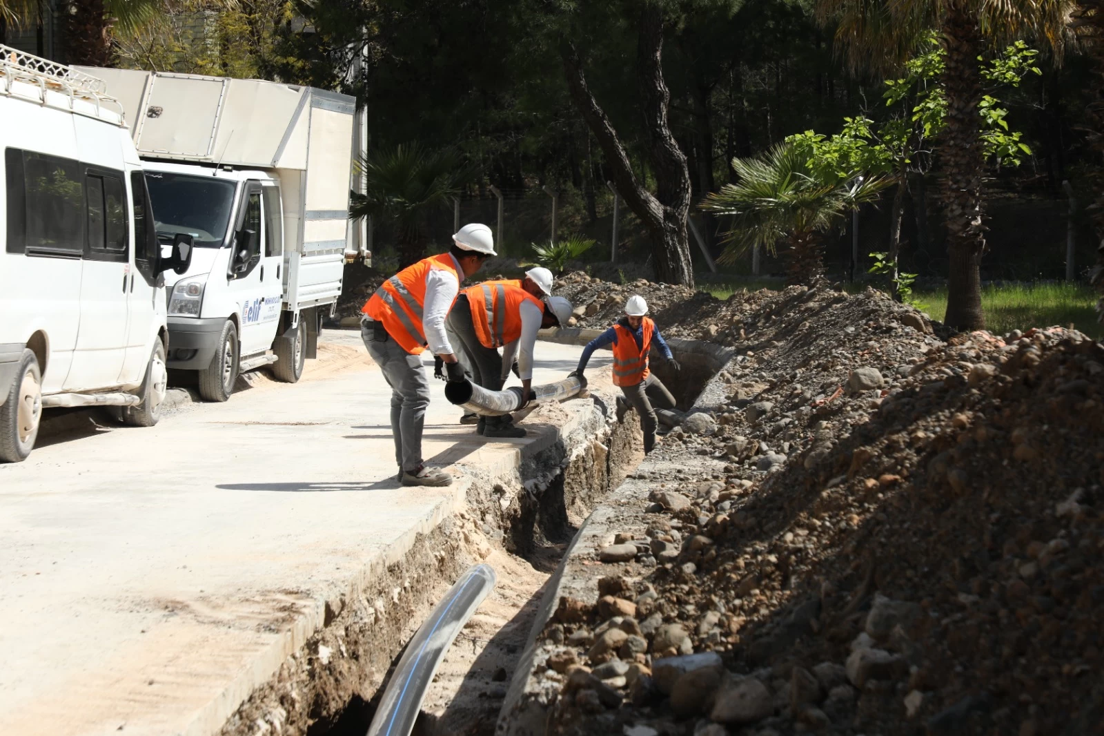 MUSKİ’den Aksaz Deniz Üssü’ne Büyük Altyapı Yatırımı