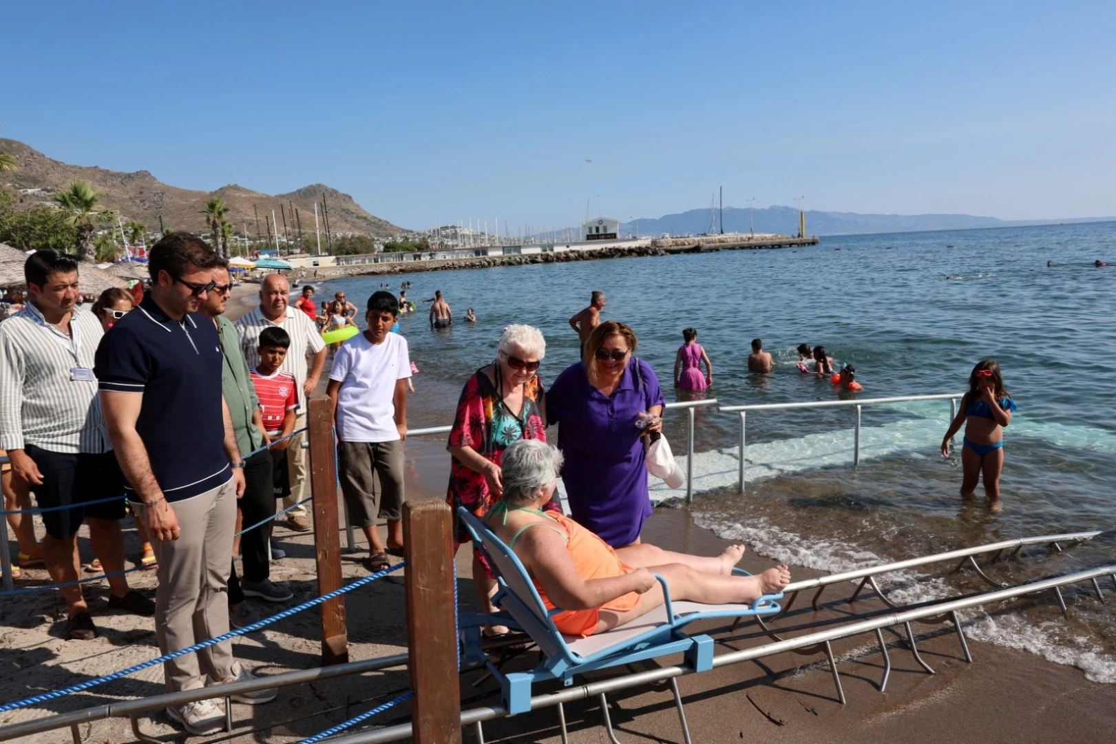 Engelsiz Deniz Keyfi: Turgutreis’te Özel Raylı Sistem Devrede