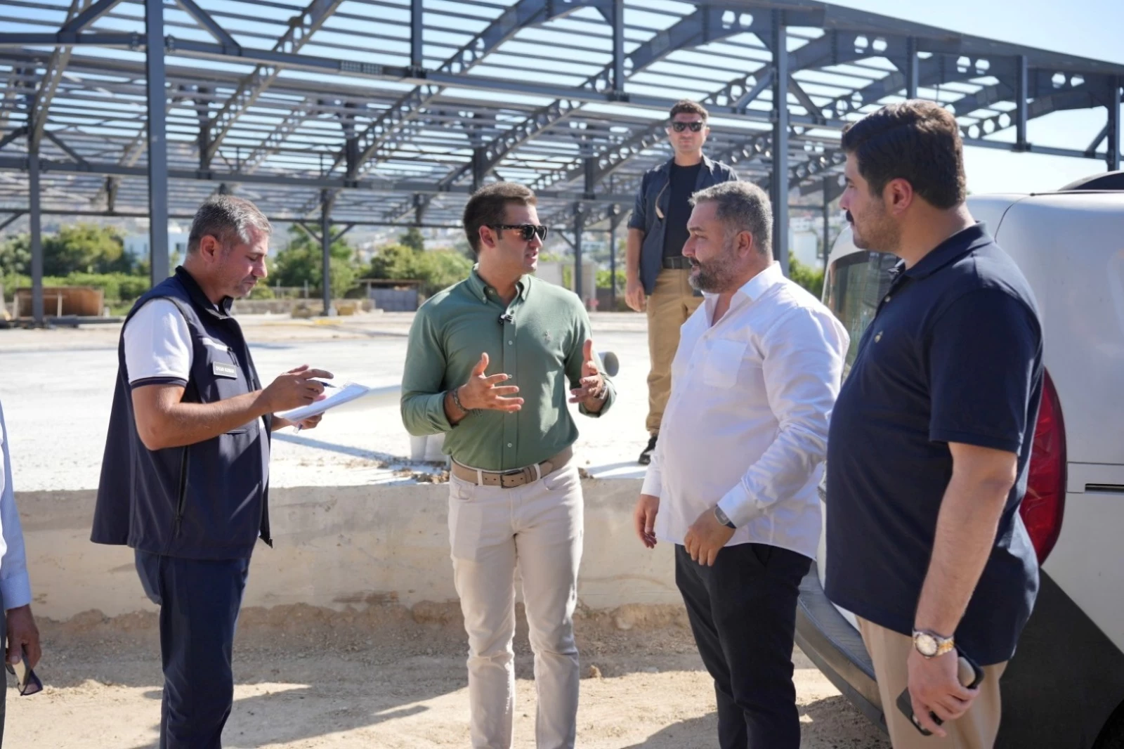 Yalıkavak'ta Yeni Pazaryeri Eylül’de Açılacak: Mandalinci Saha Ziyaretlerini Sürdürüyor