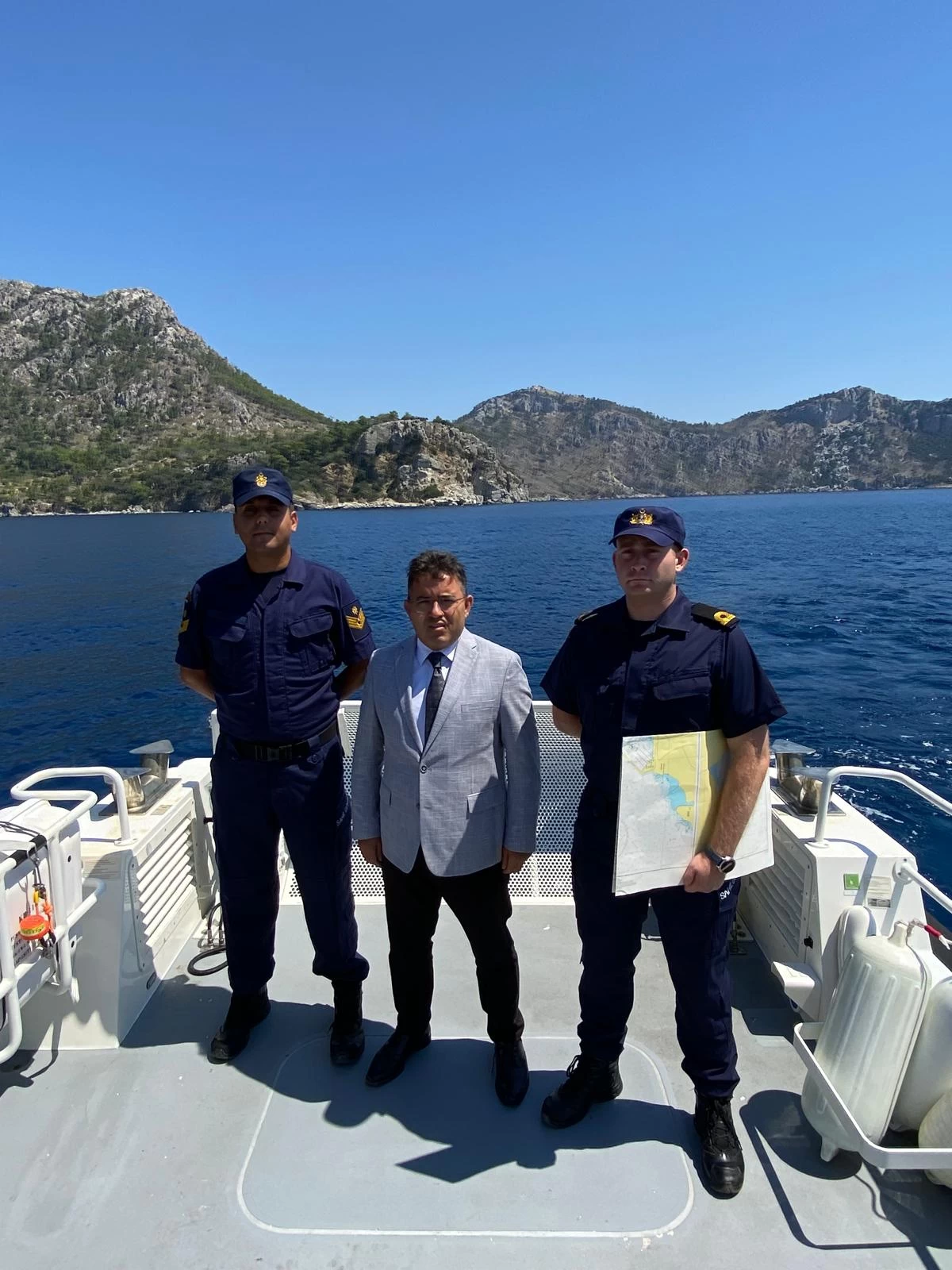 Marmaris Kaymakamı Kaya’dan Sahil Güvenlik Denetimi