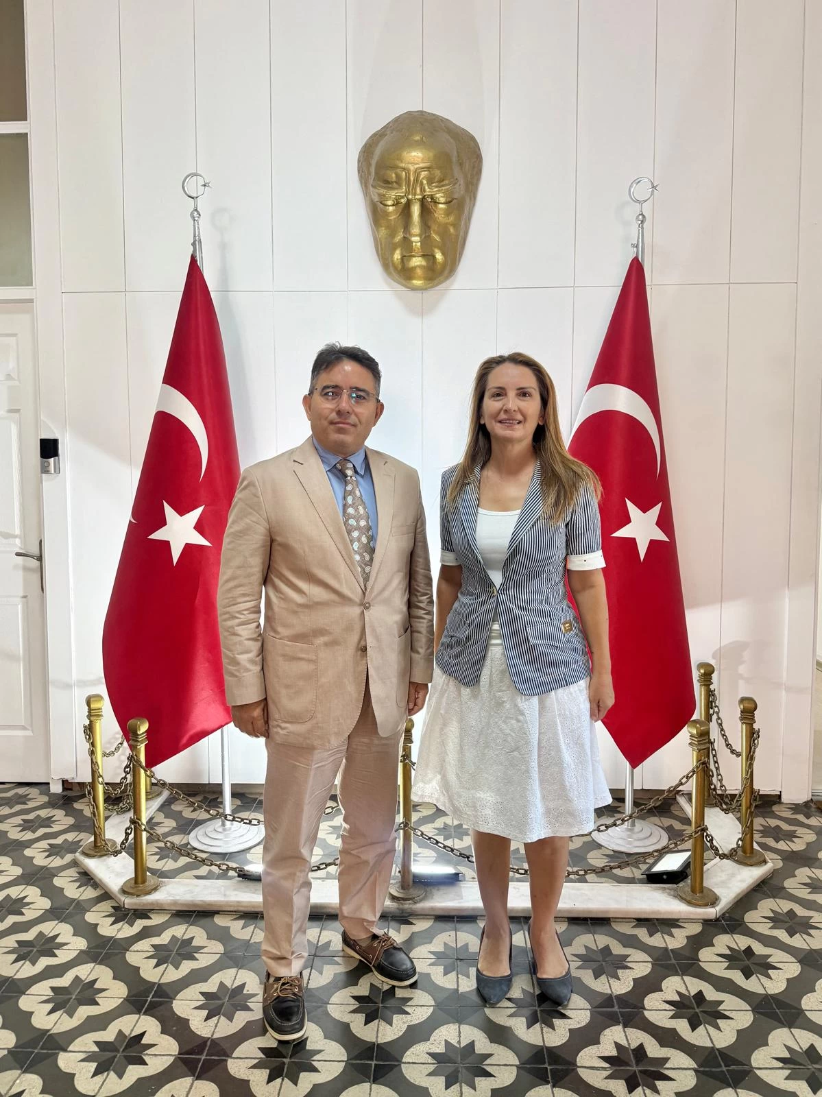 Marmaris SGK Müdürü Karademir’den Veda Ziyareti