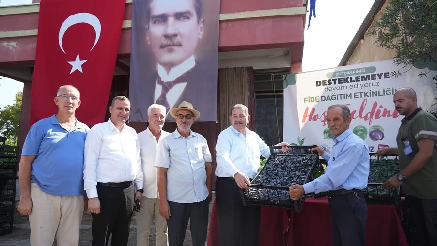 Milas Belediyesi, 78 Üreticiye Hibeli Fide Dağıttı