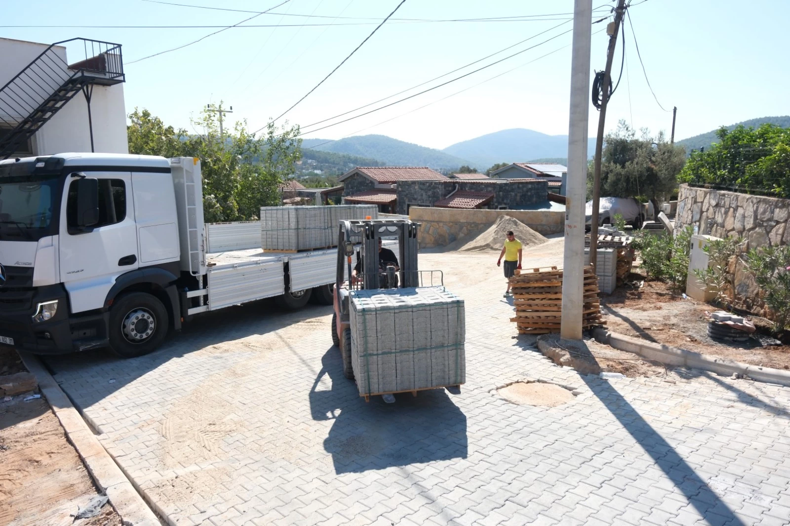 Bodrum Yarımadası’nda 43 Bin m² Yol Hizmete Girdi