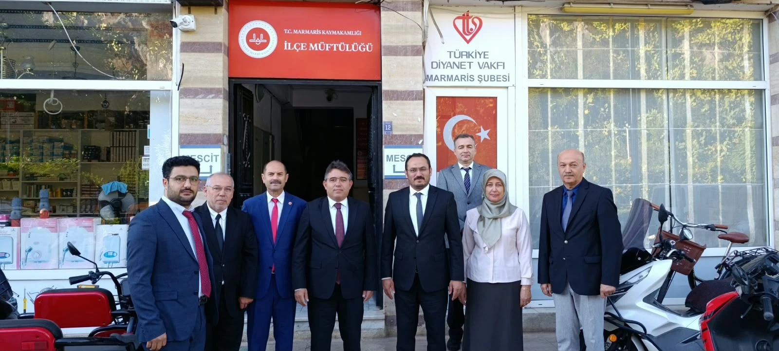 Marmaris Kaymakamı Nurullah Kaya’dan İlçe Müftülüğüne Ziyaret
