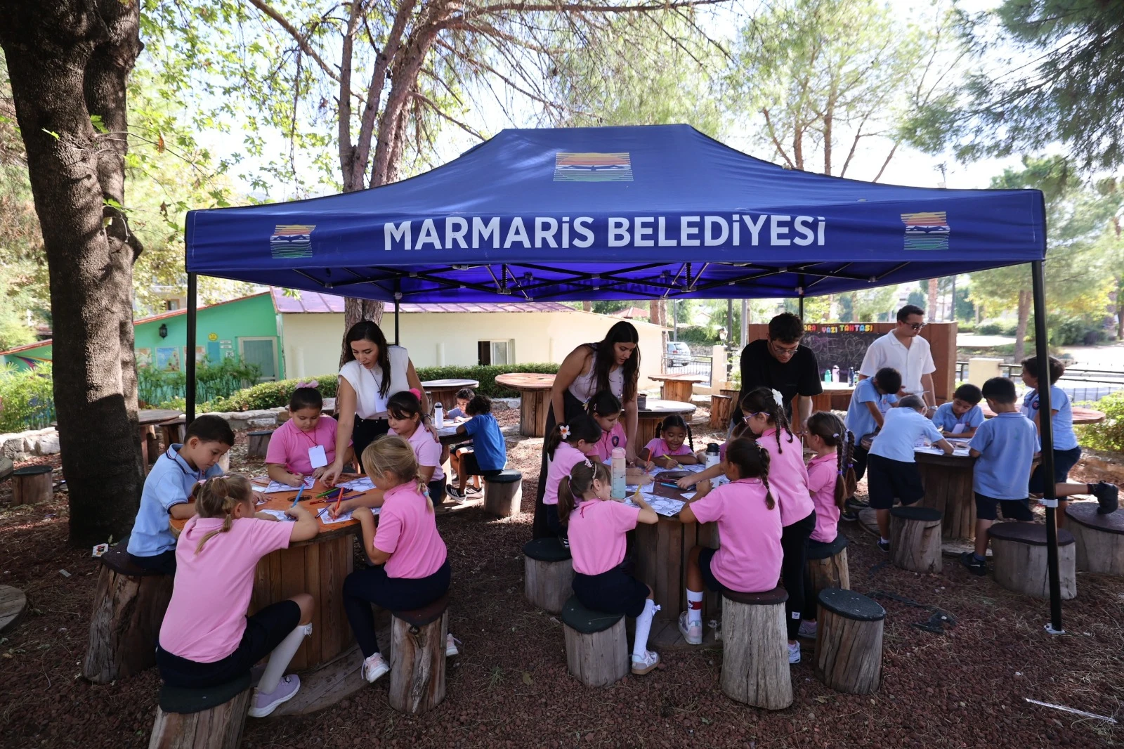 Marmaris’te Uzay Heyecanı! Çocuklar Galaksiler Arasında Gezdi