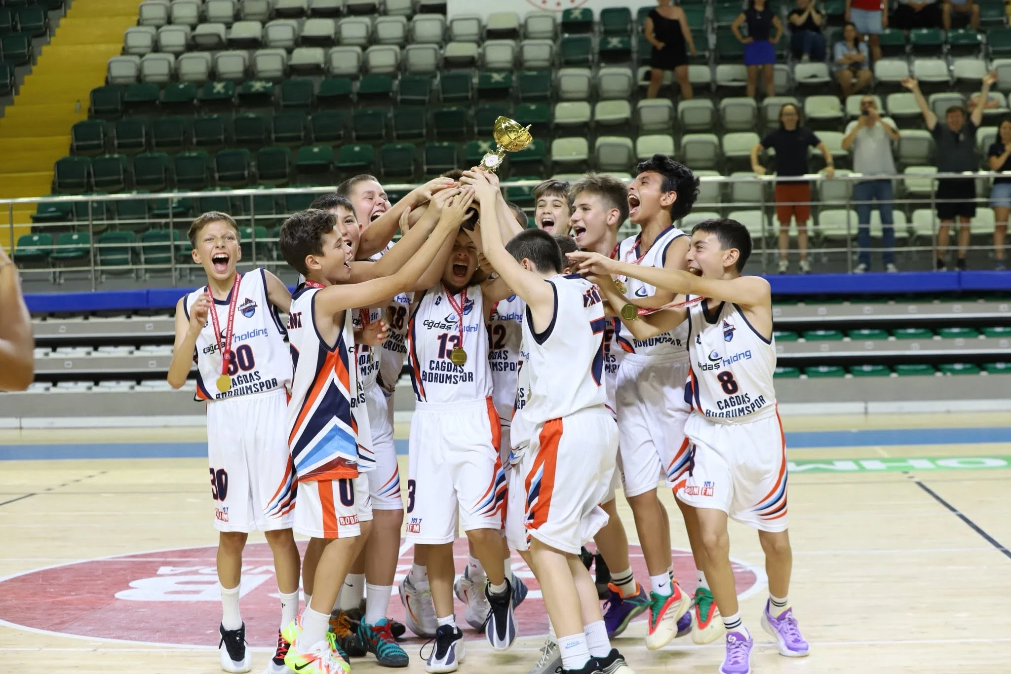 Muğla’da U12 Basketbolun En Büyüğü Çağdaş Bodrum