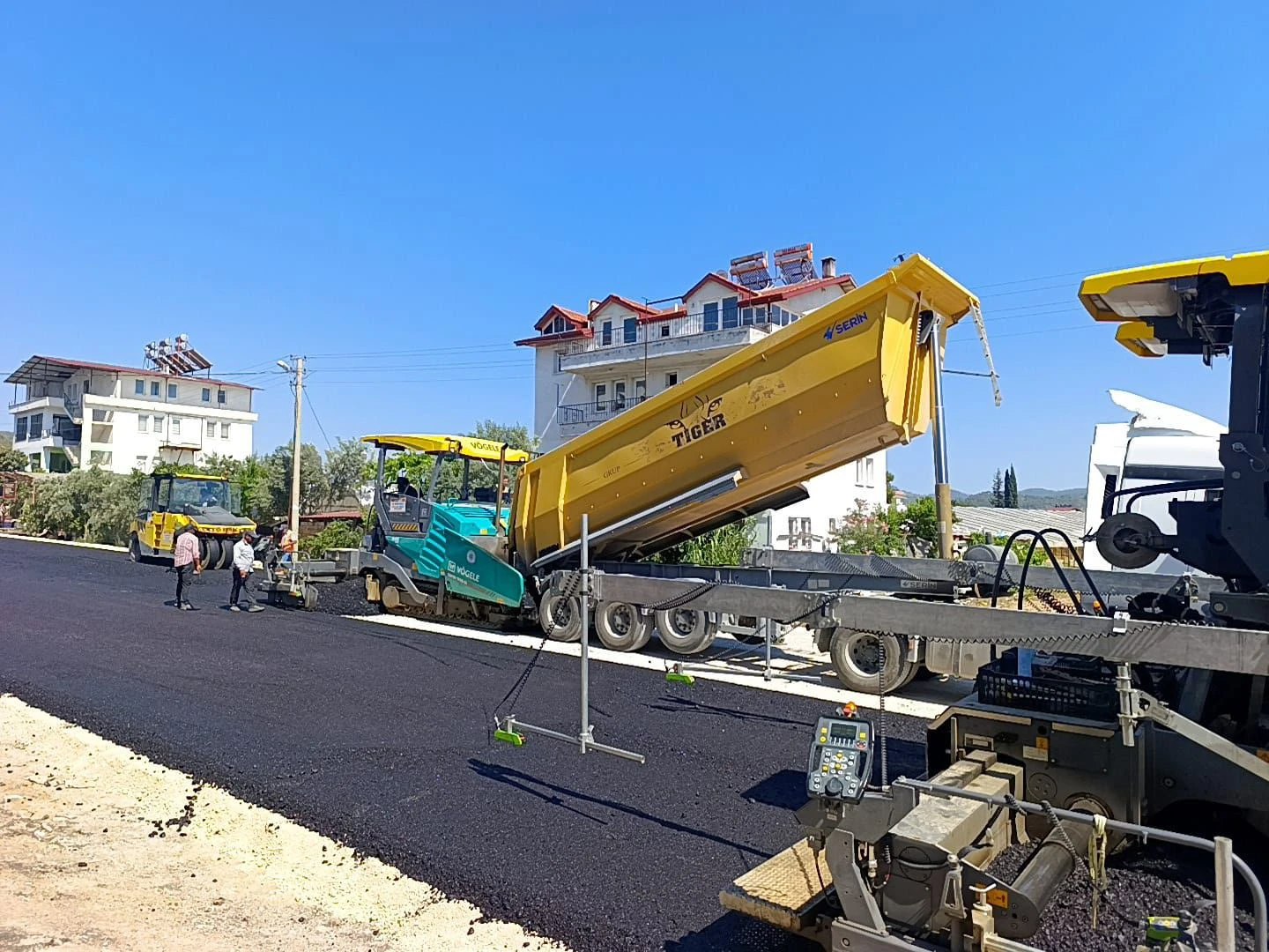 39,5 Milyon TL’lik Yol Yatırımı Fethiye Toptancı Hal’de Sürüyor