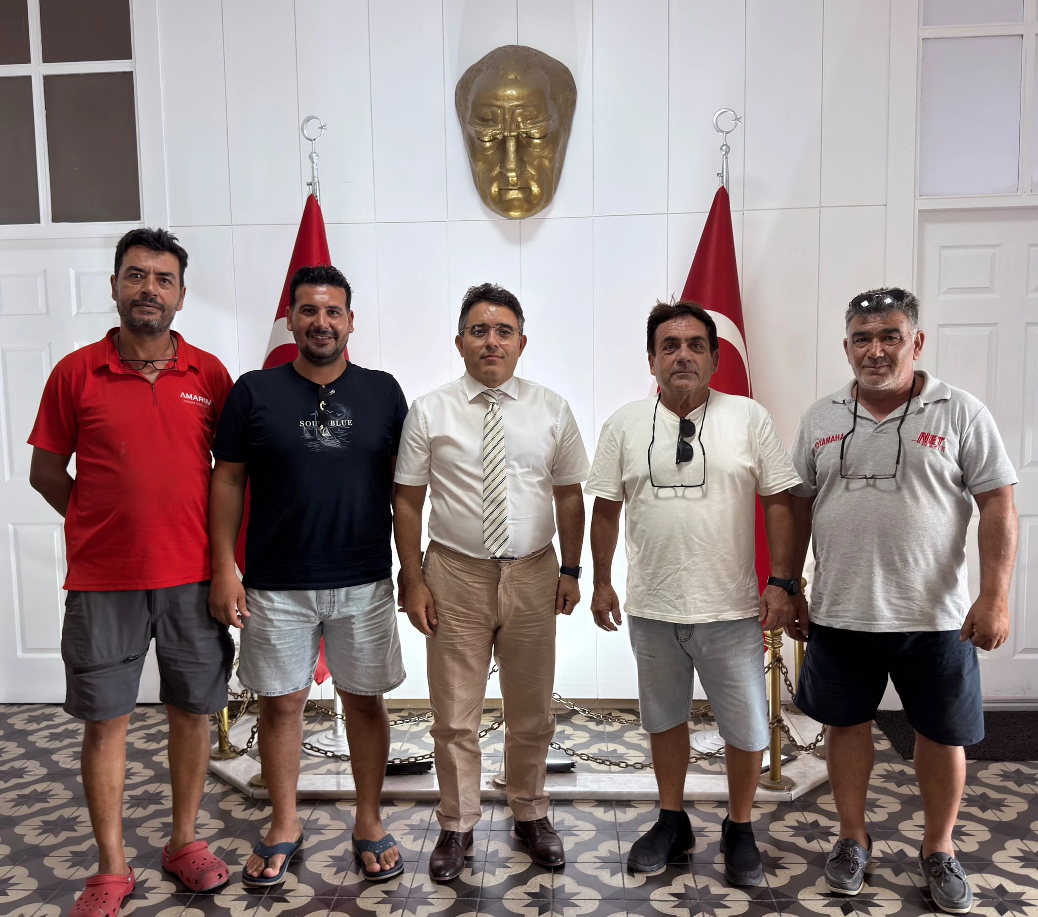Marmaris’te Marin Sektörü Temsilcilerinden Kaymakam Kaya’ya Ziyaret