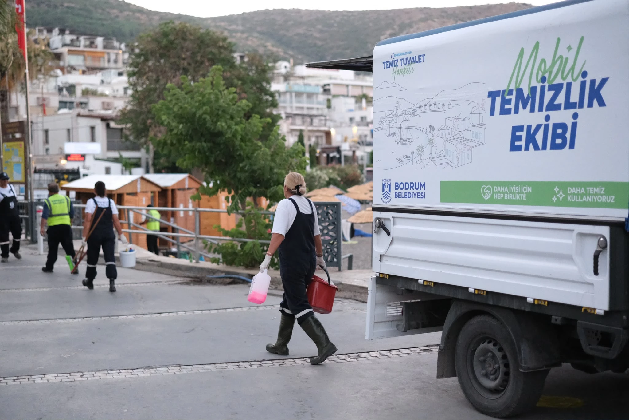 Bodrum Belediyesi'nden Yaz Sezonunda Hijyen Atağı
