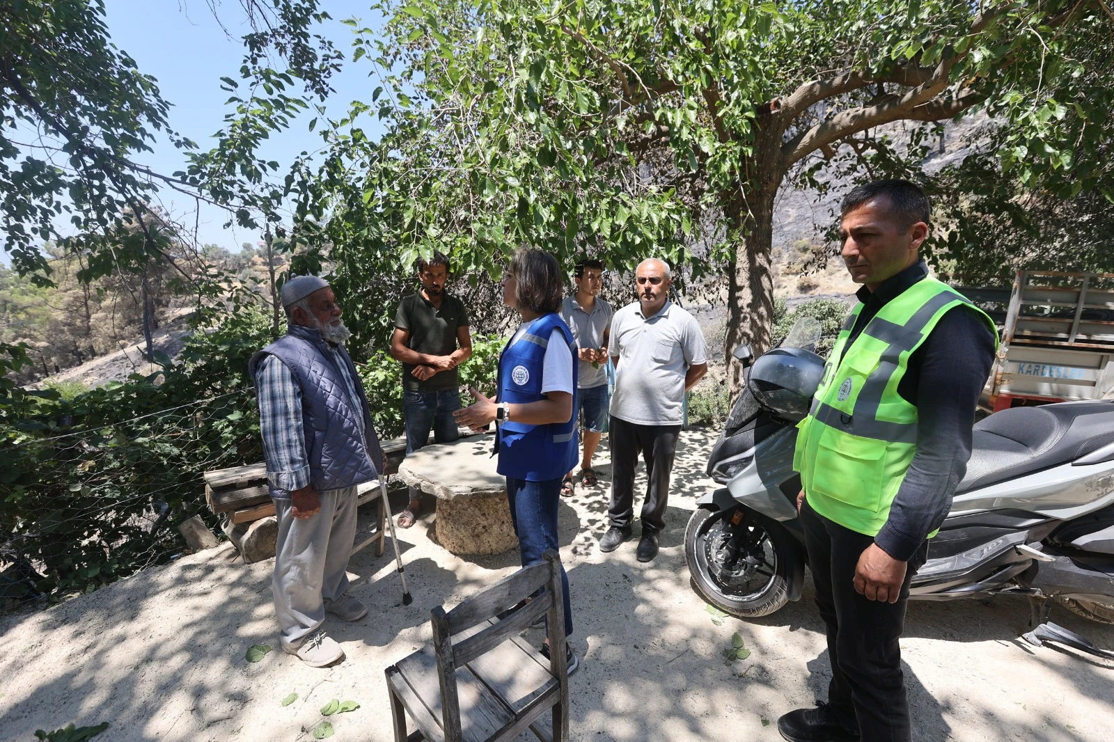 Başkan Aras Duyurdu: Yangında Zarar Gören Üreticilere Destek Verilecek