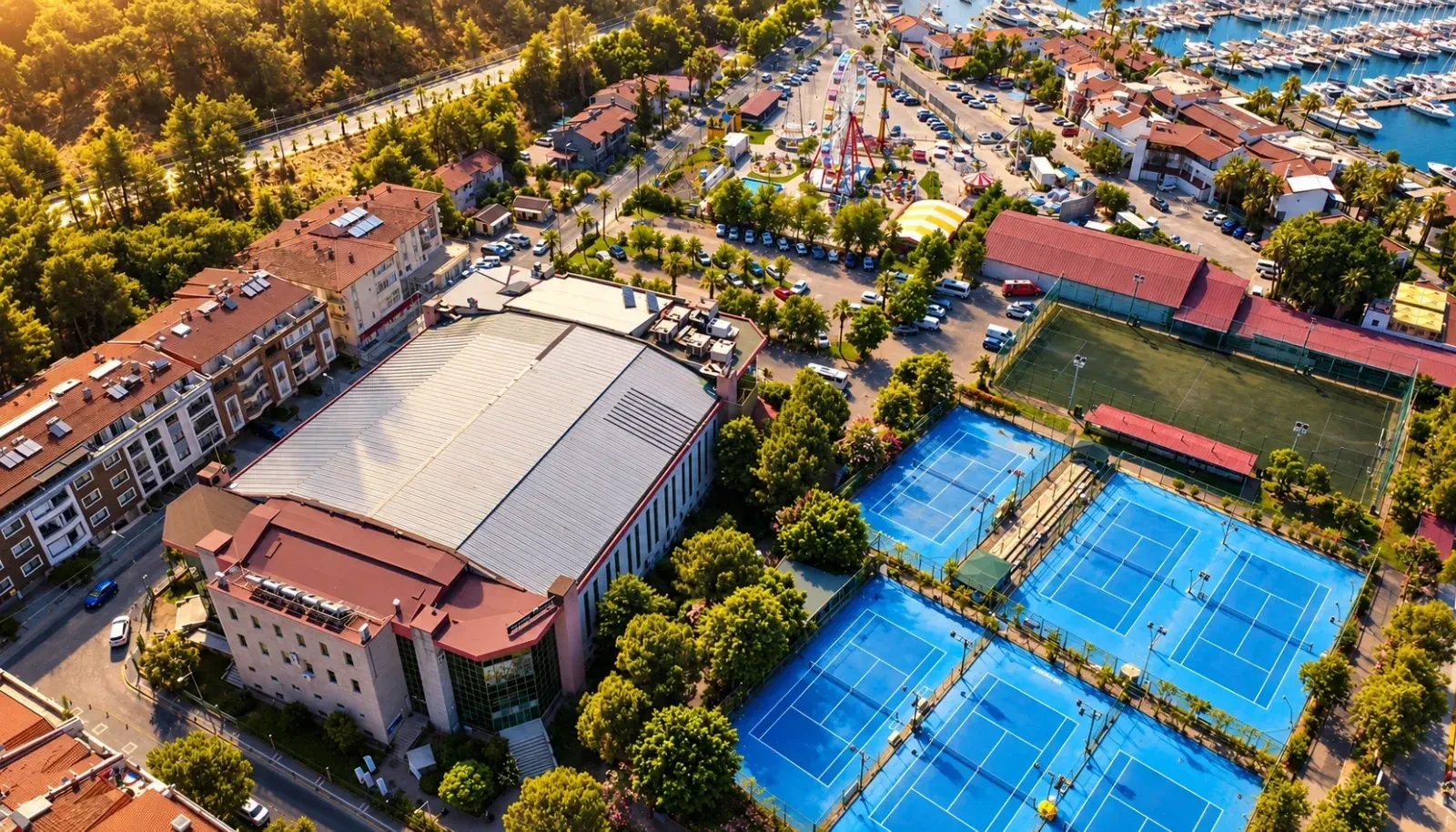 Tenis Kortu 5 Milyon 750 Bin TL’ye Kiralandı