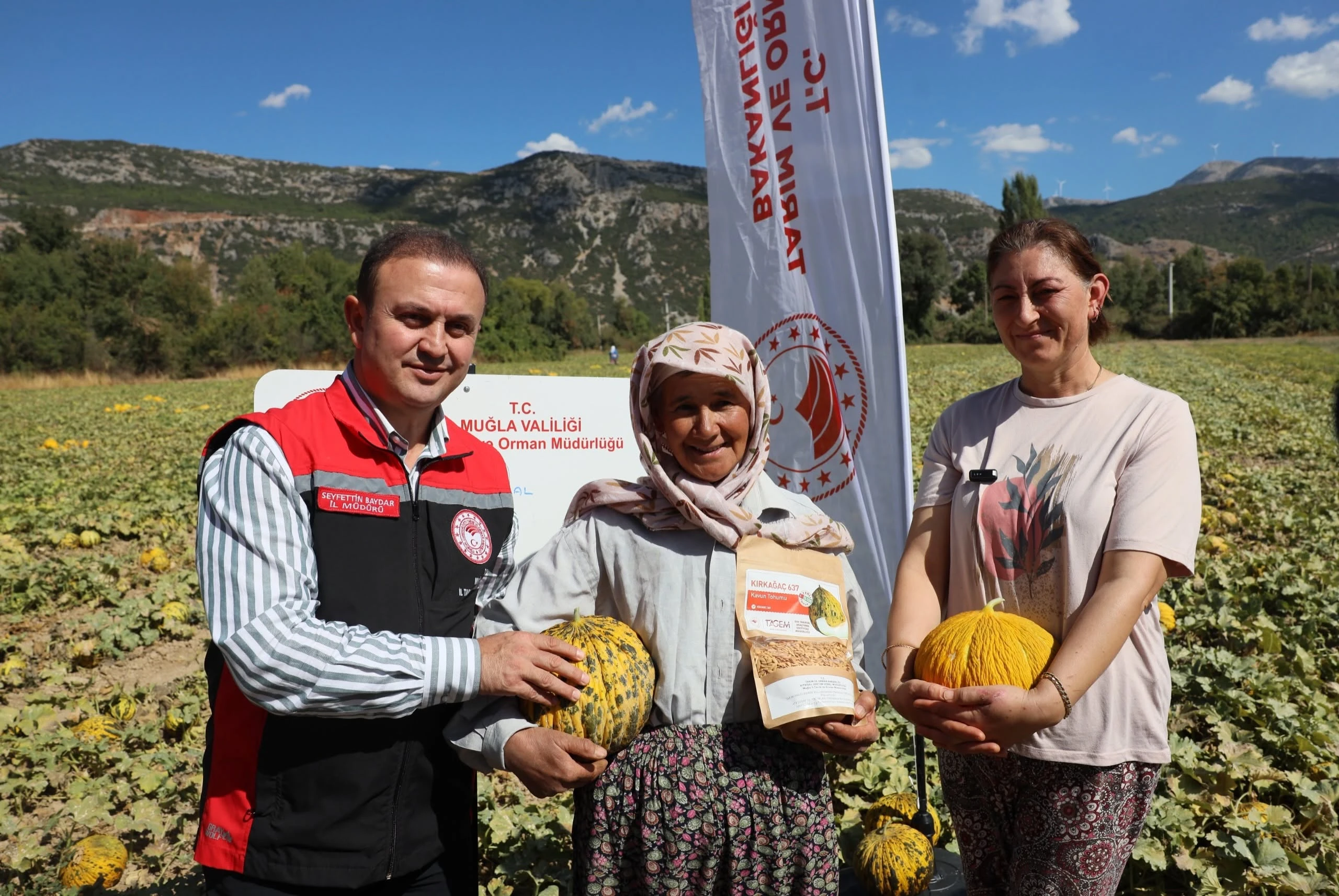 Menteşe’de Bereketli Hasat! Yayla Kavunu ve Ata Sebzeleri Toplandı