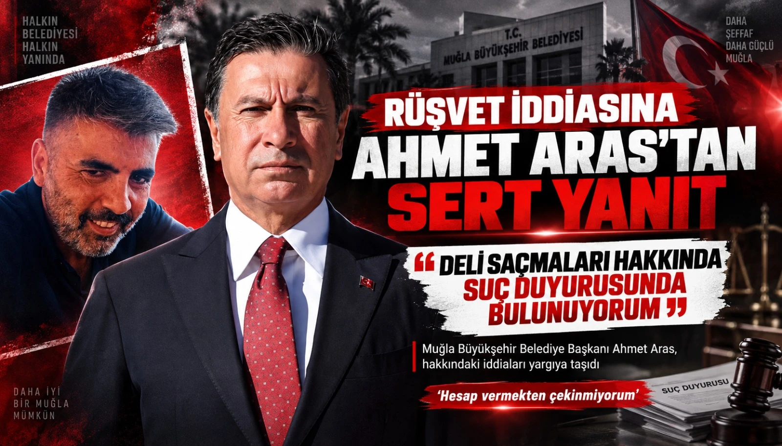 Rüşvet İddiasına Ahmet Aras’tan Sert Yanıt! “Deli Saçmaları Hakkında Suç Duyurusunda Bulunuyorum, Hesap Vermekten Çekinmiyorum”