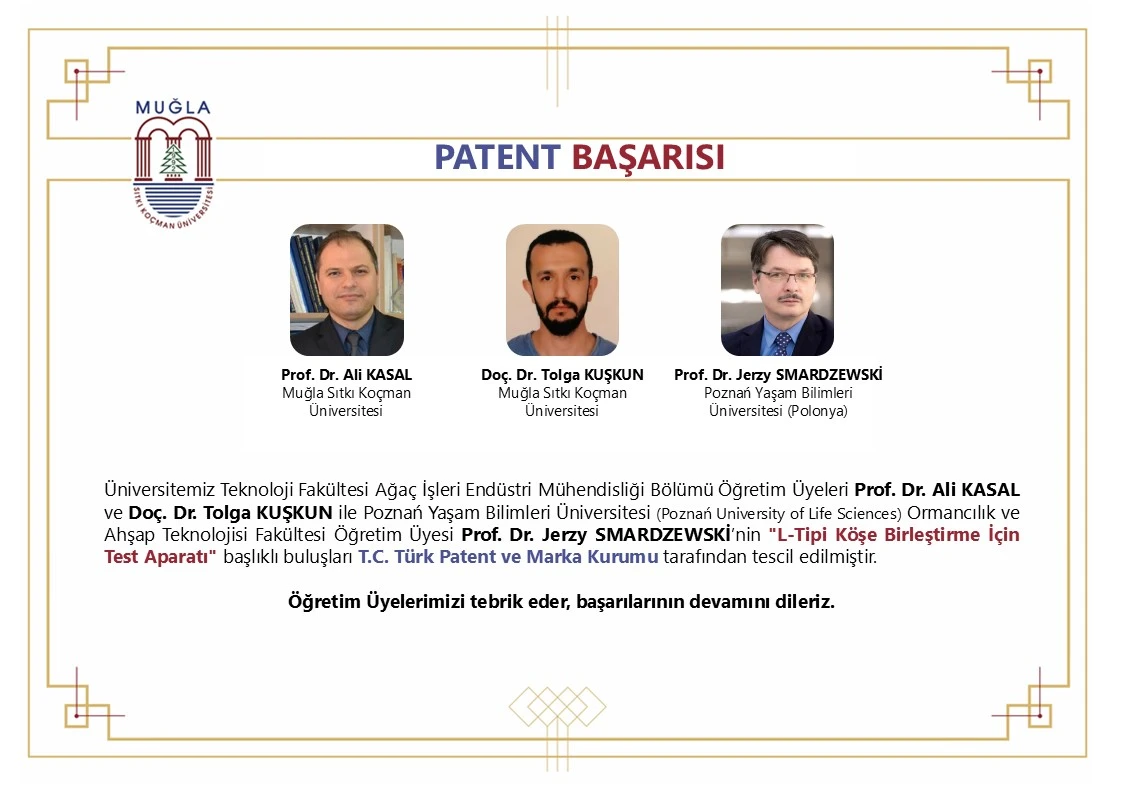 MSKÜ’den Mobilya Sektörüne İki Yenilikçi Buluş