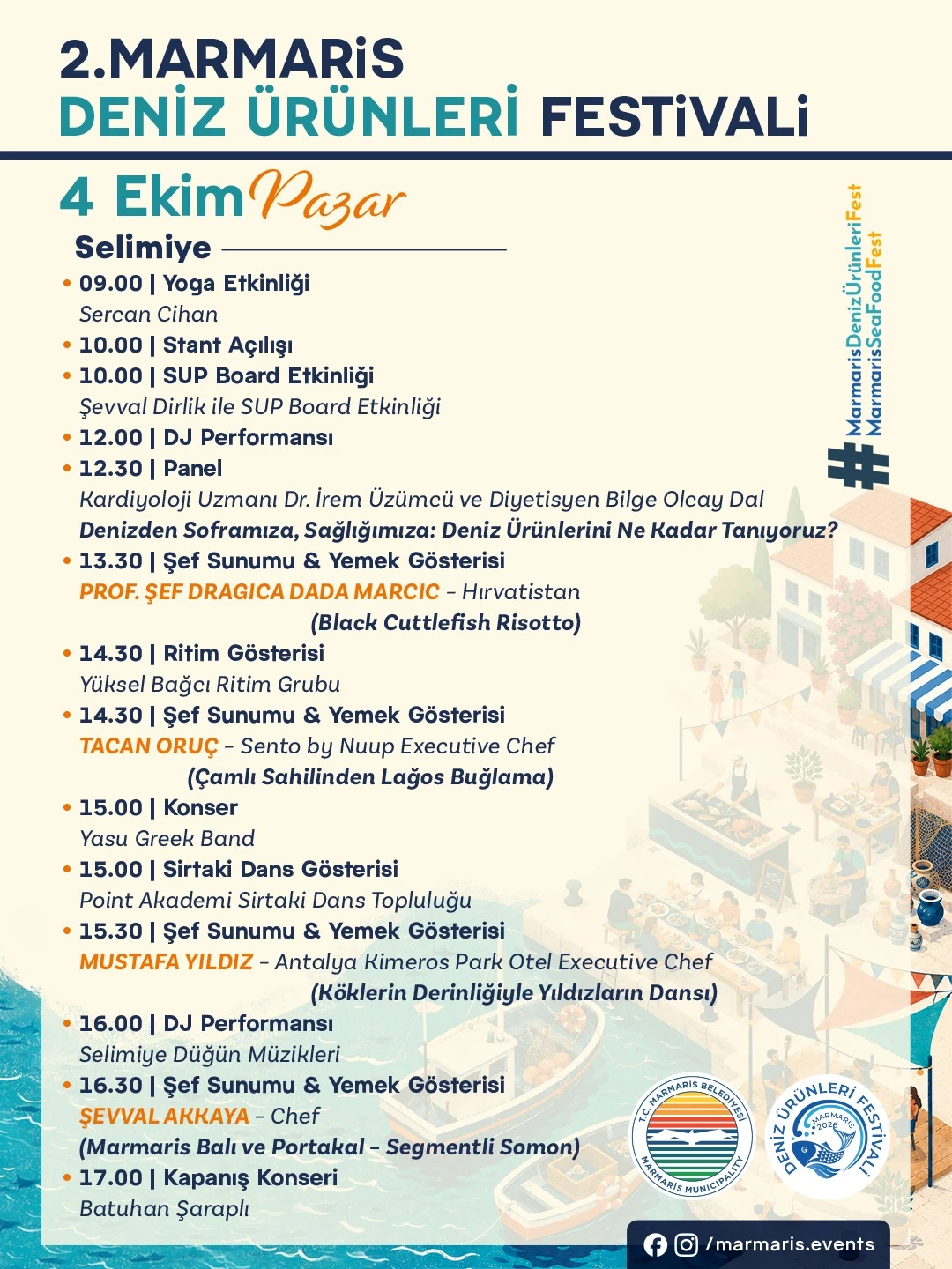 Marmaris’te Deniz, Lezzet ve Müzik Bir Arada! Tarihler Belli Oldu