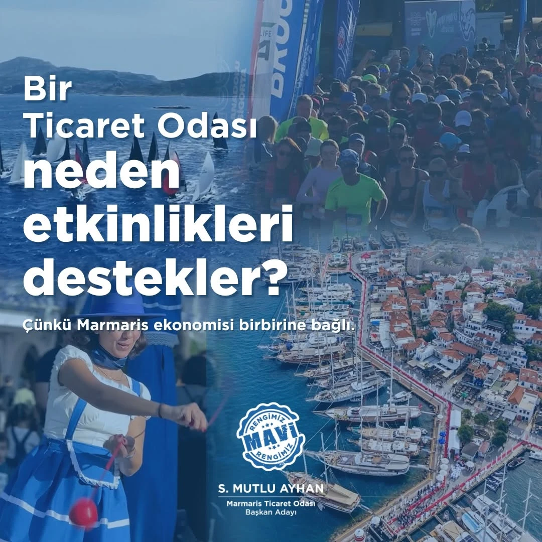 Bir etkinlik biter, Marmaris’te etkisi sürer! Ayhan’dan dikkat çeken paylaşım