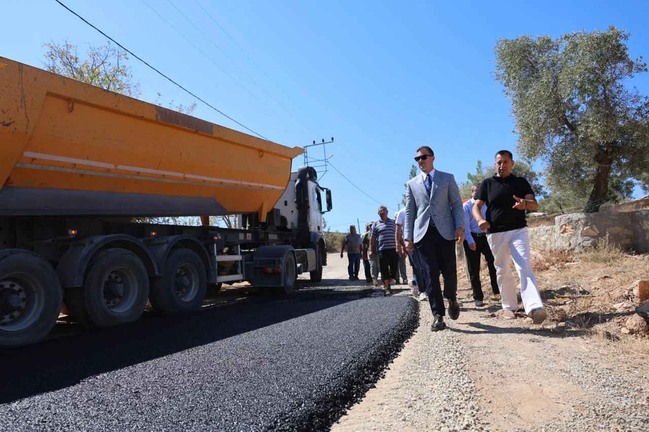 Çamlık’ta Asfalt Çalışmalarında 2. Etap Tamamlanıyor